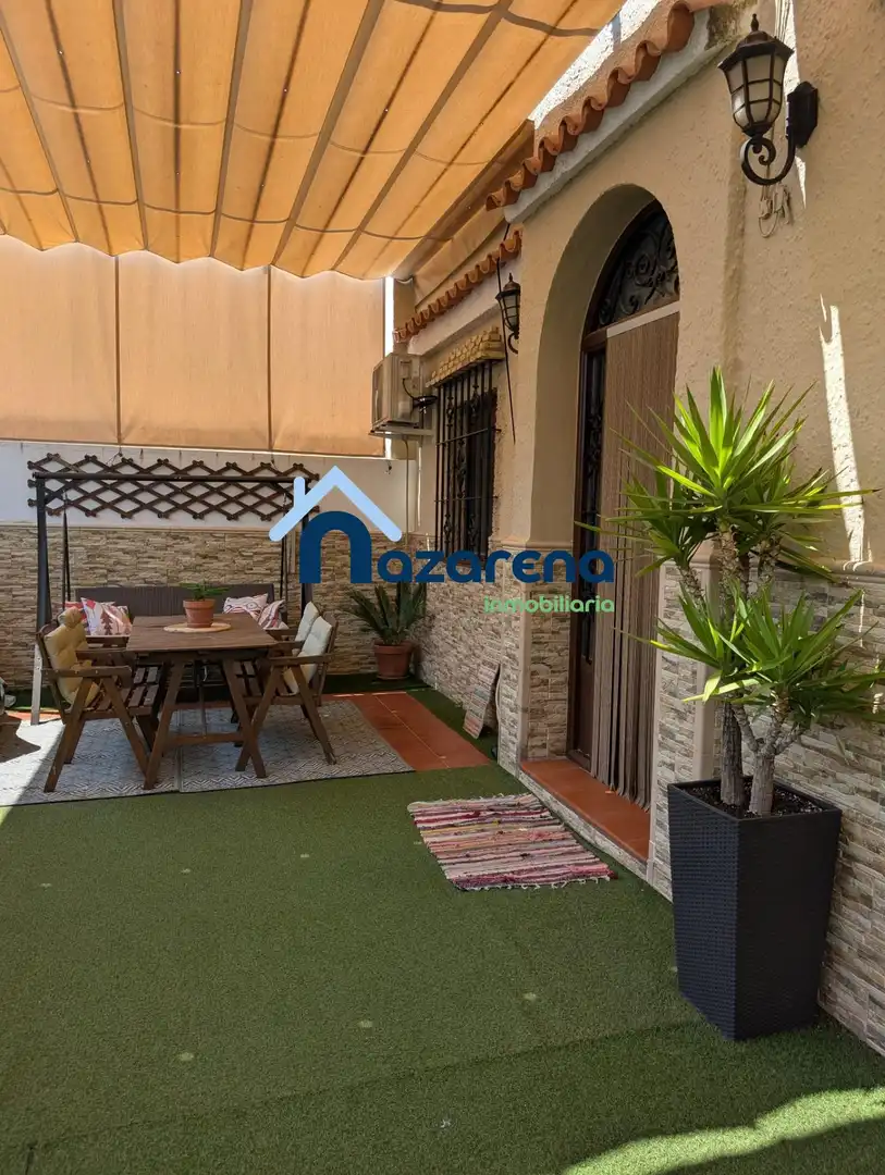Terrace of Detached homes for sale in Dos Hermanas  with Air Conditioner