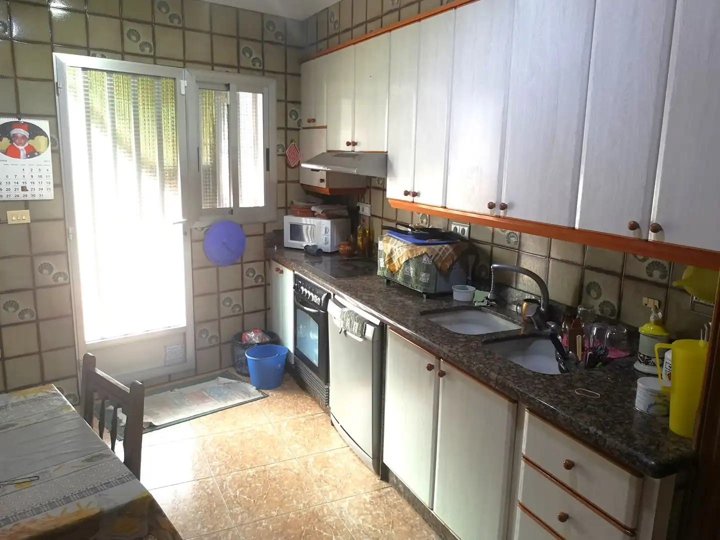 Cuina de Casa adosada en venda en Alzira amb Terrassa, Traster i Moblat