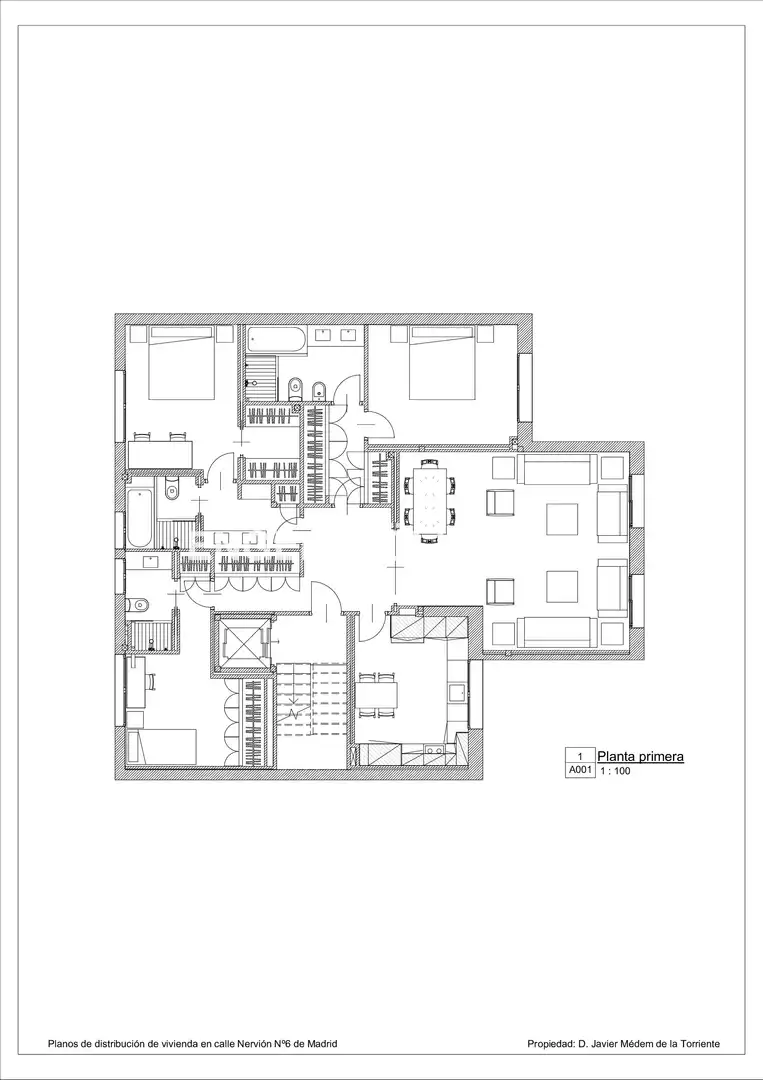 Wohnung zur Miete in Chamartín