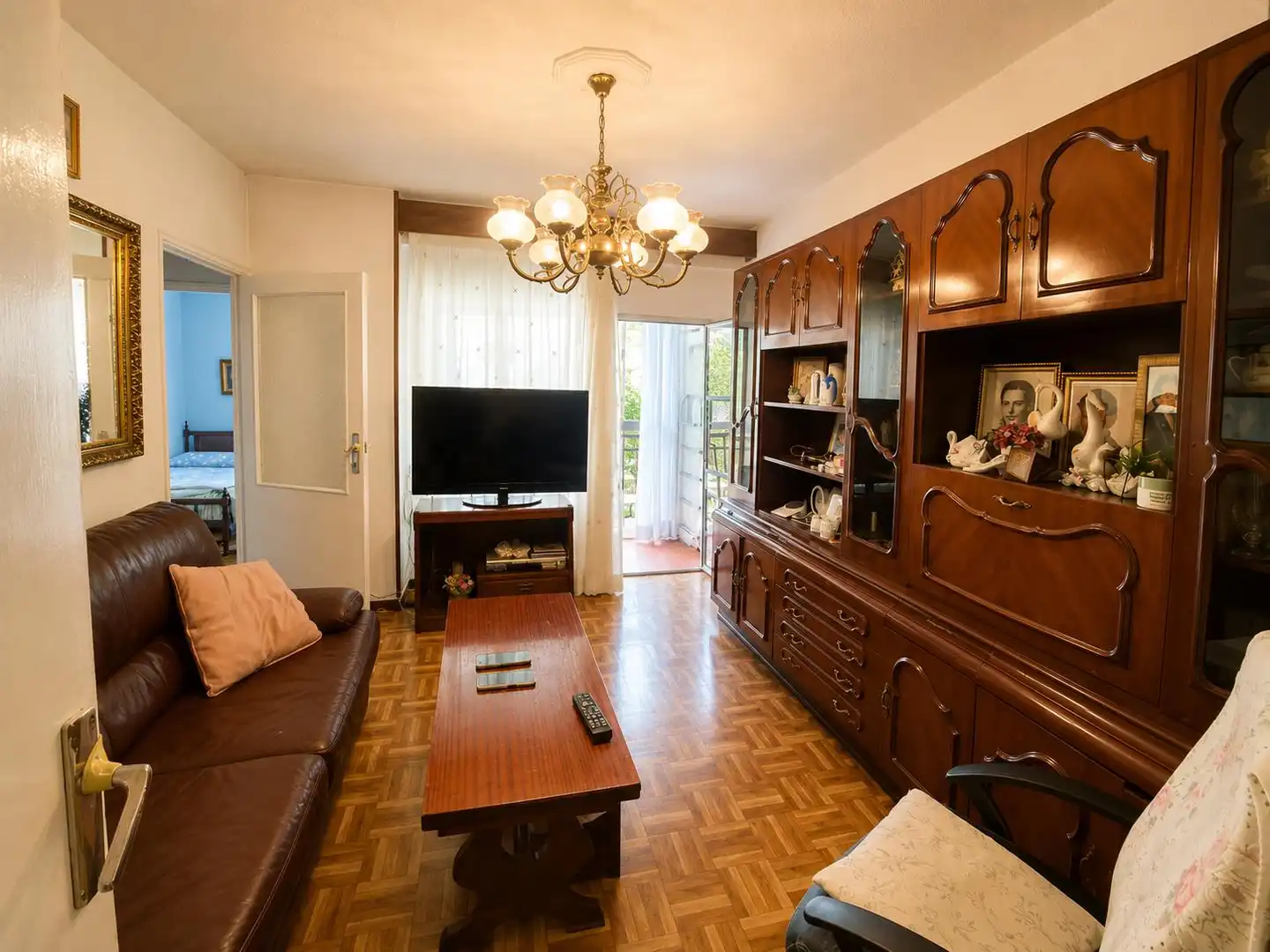 Sala de estar de Piso en venta en Madrid con Terraza