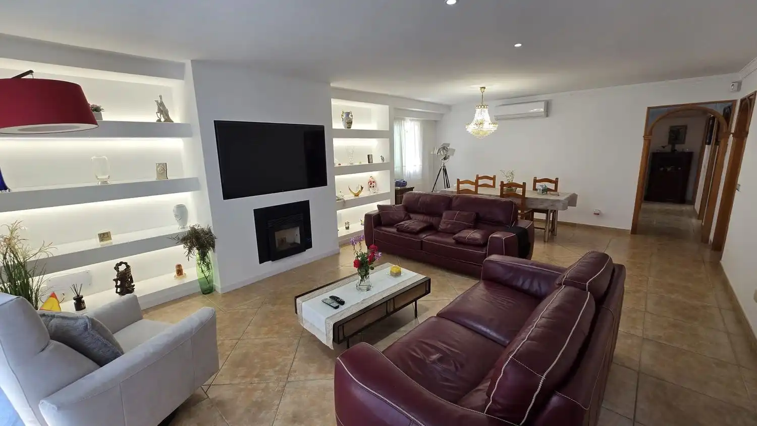 Sala de estar de Casa o chalet en venta en Calvià con Aire acondicionado, Calefacción y Jardín privado