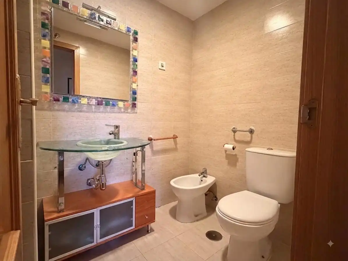Bathroom of Flat for sale in Collado Villalba  with Heating, Private garden and Terrace
