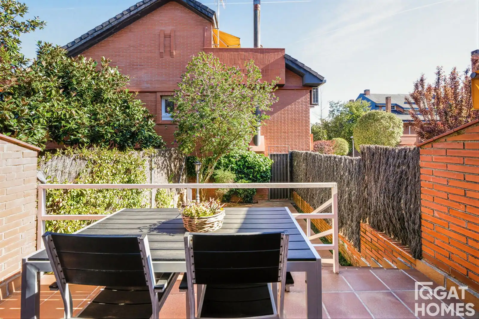 Terrassa de Casa adosada en venda en Sant Cugat del Vallès amb Aire condicionat, Calefacció i Terrassa