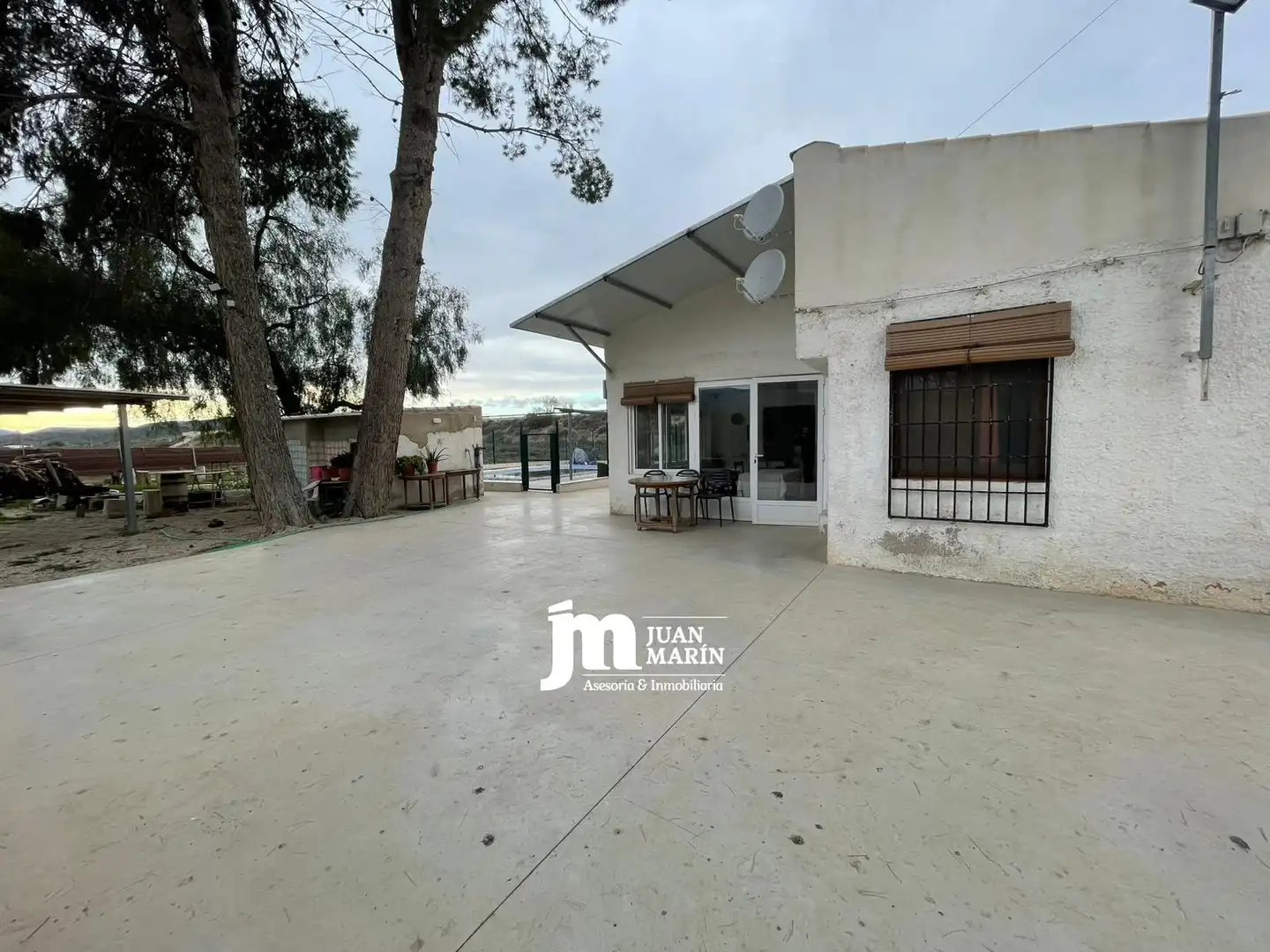 Vista exterior de Finca rústica en venda en Abarán amb Aire condicionat, Traster i Piscina