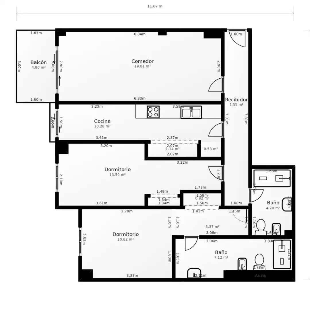 Apartments for sale in Alcoy / Alcoi  with Air Conditioner, Heating and Terrace