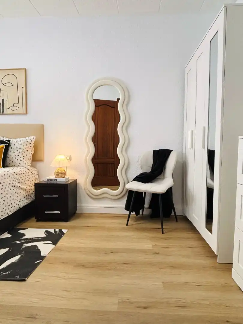 Bedroom of Flat for rent in Alicante / Alacant  with Air Conditioner, Furnished and Oven