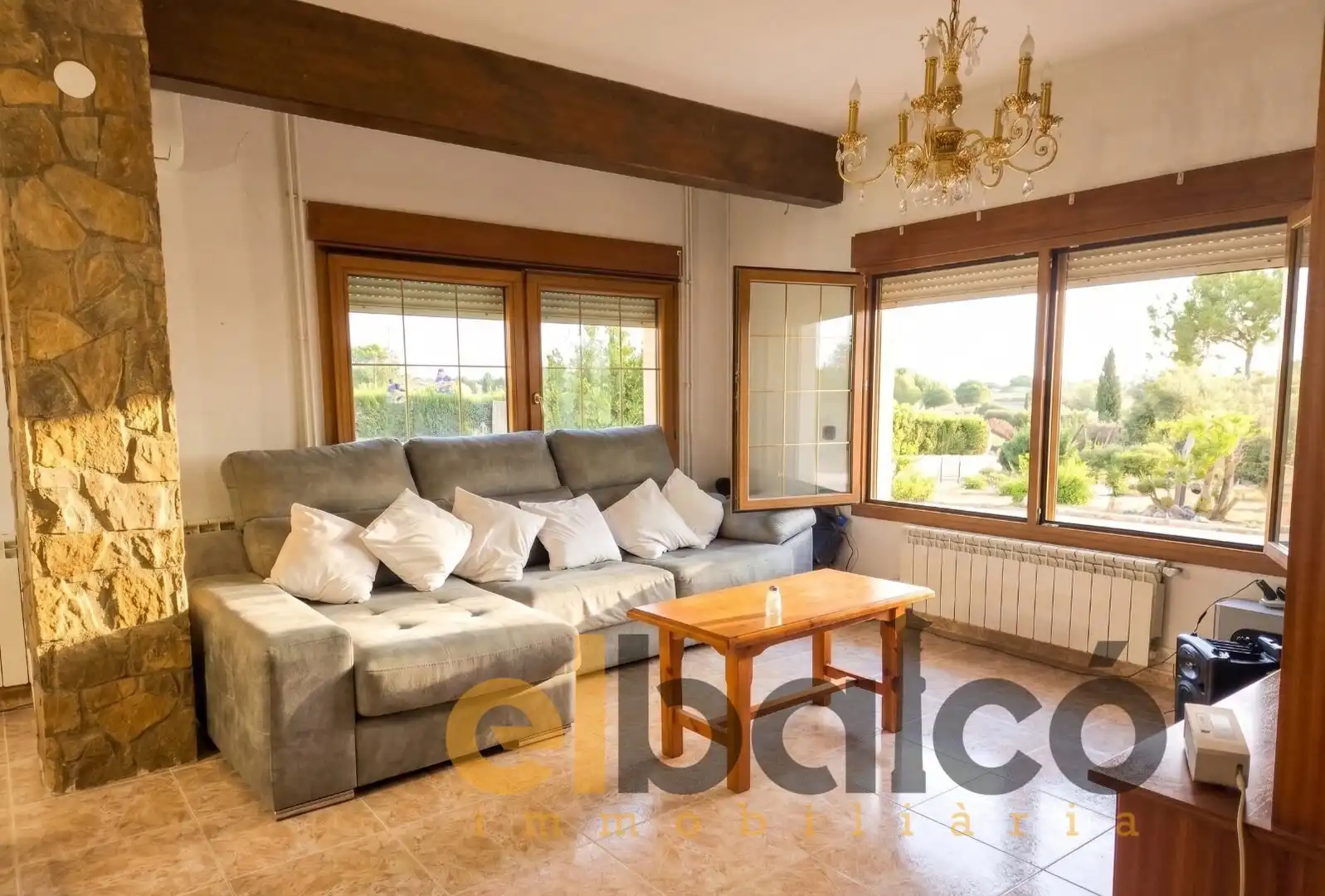 Living room of Houses for sale in Torredembarra  with Community pool