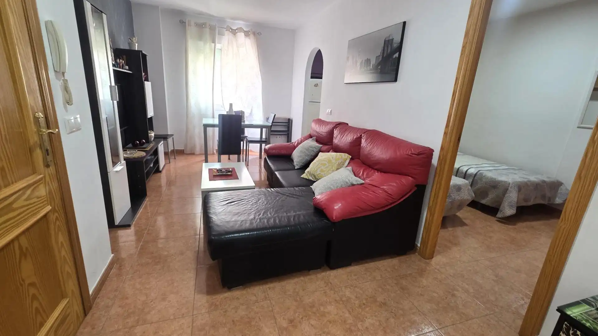 Living room of Apartments for sale in Garrucha  with Air Conditioner, Storage room and Furnished