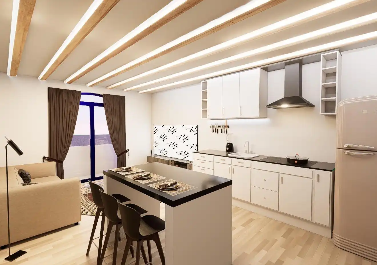 Cocina de Piso en venta en Sagunto / Sagunt con Calefacción y Balcón
