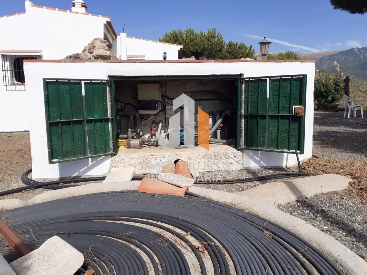 Casa rústica amb piscina en venda a Árchez, imagen 42