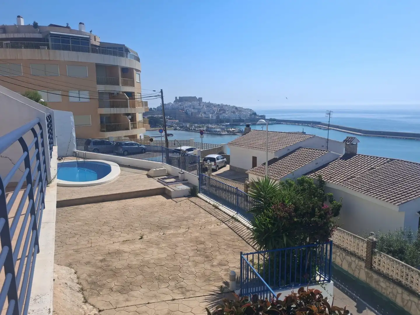 Swimming pool of Flat for rent in Peñíscola / Peníscola  with Air Conditioner, Terrace and Swimming Pool