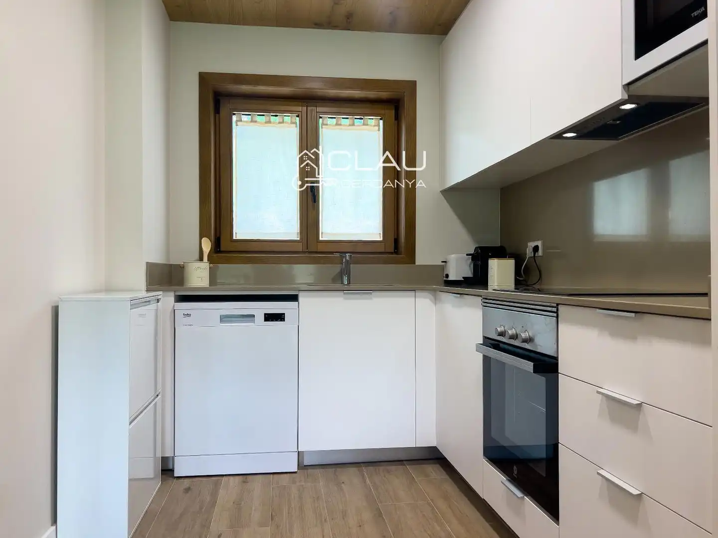 Cocina de Casa adosada de alquiler en Angoustrine  -  Villeneuve - des - Escaldes con Calefacción, Jardín privado y Parquet