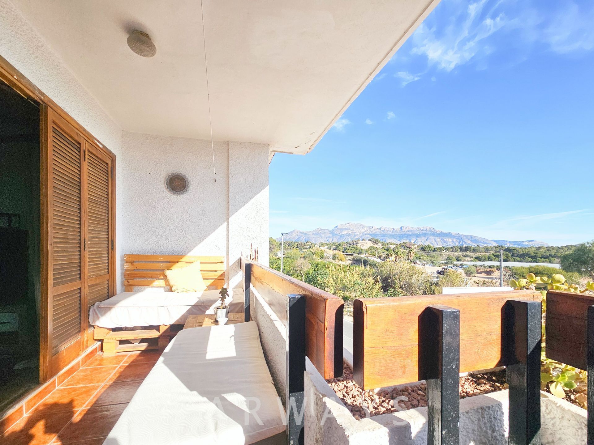 Terrassa de Apartament en venda en L'Alfàs del Pi amb Aire condicionat, Terrassa i Traster