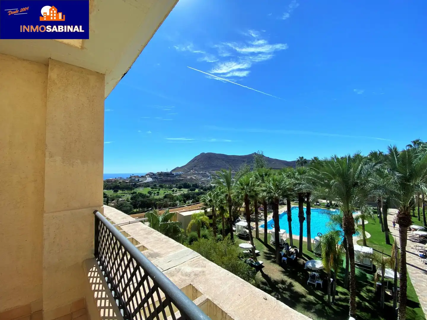 Vista exterior de Estudi en venda en Vícar amb Aire condicionat, Jardí privat i Terrassa