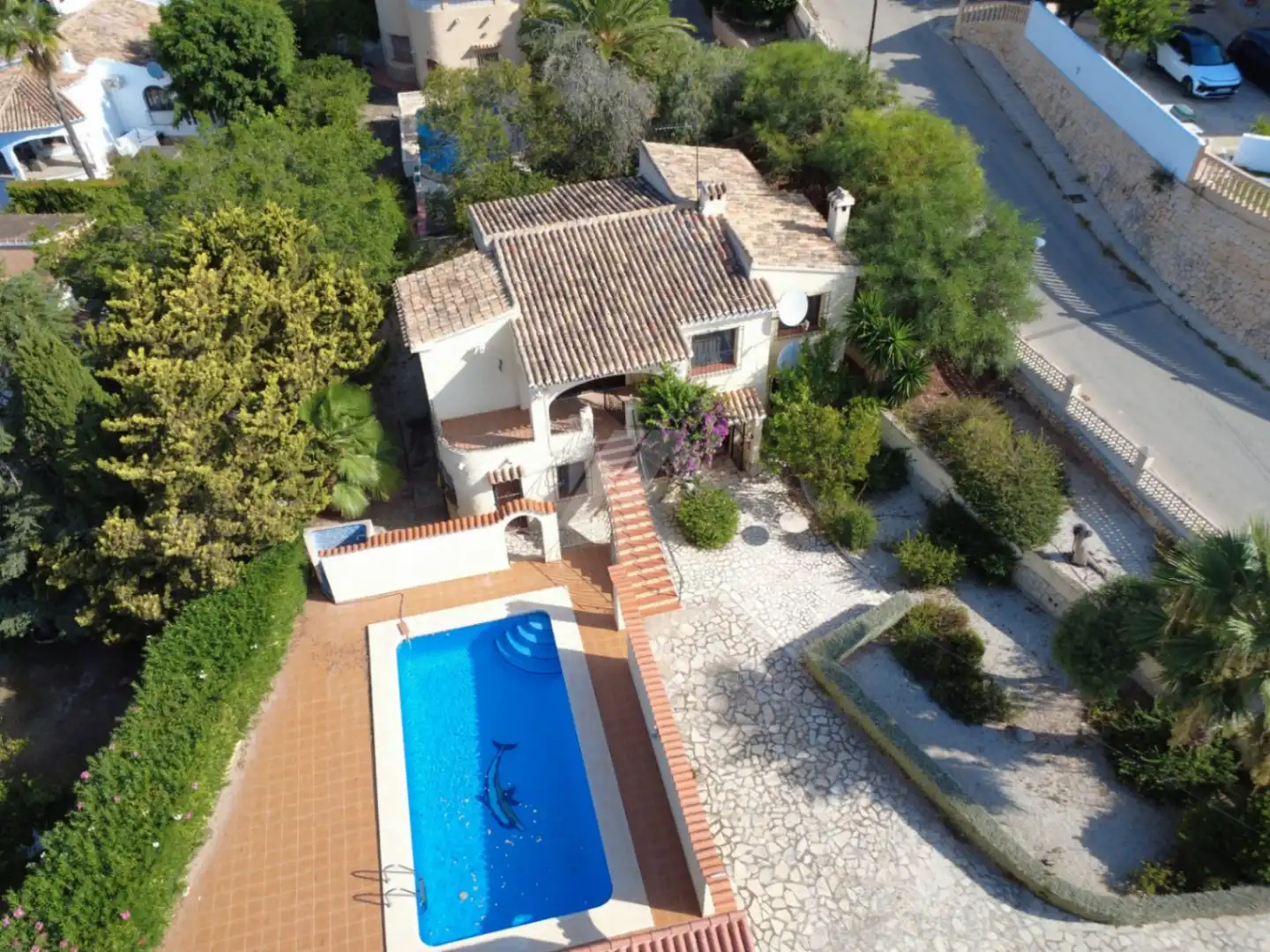 Exterior view of Houses for sale in Benissa  with Heating, Private garden and Terrace