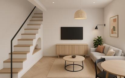 Living room of Planta baja for sale in  Barcelona Capital