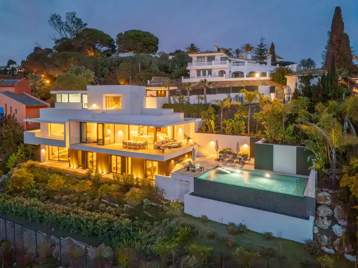 Exterior view of Houses for sale in Marbella  with Private garden, Terrace and Storage room