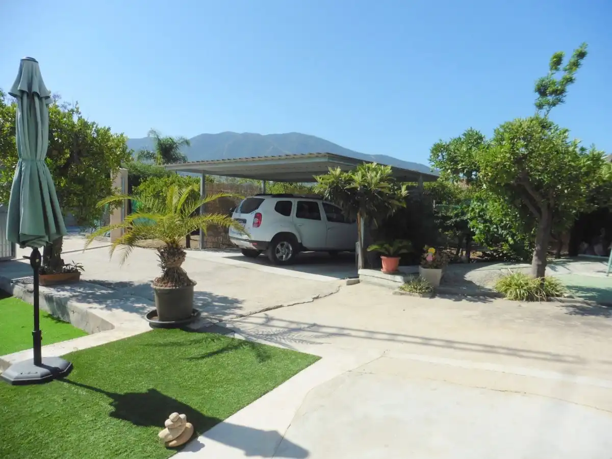 Parking of Houses for rent in Alhaurín El Grande  with Private garden, Terrace and Swimming Pool
