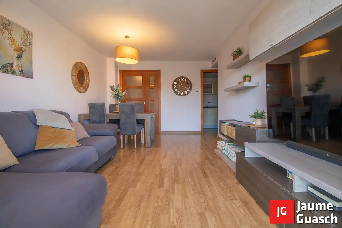 Wohnzimmer von Wohnung zum Verkauf in Torredembarra mit Klimaanlage, Heizung und Parkett
