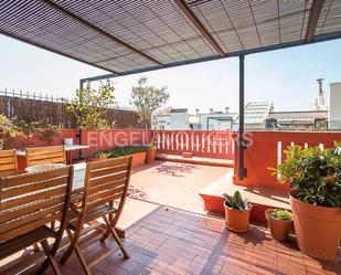 Terrassa de Apartament de lloguer en  Barcelona Capital amb Aire condicionat, Calefacció i Parquet