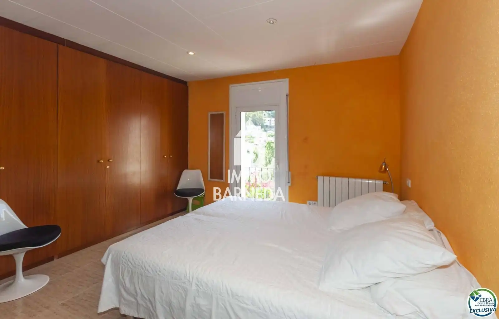 Bedroom of Flat for sale in Roses  with Heating, Terrace and Storage room
