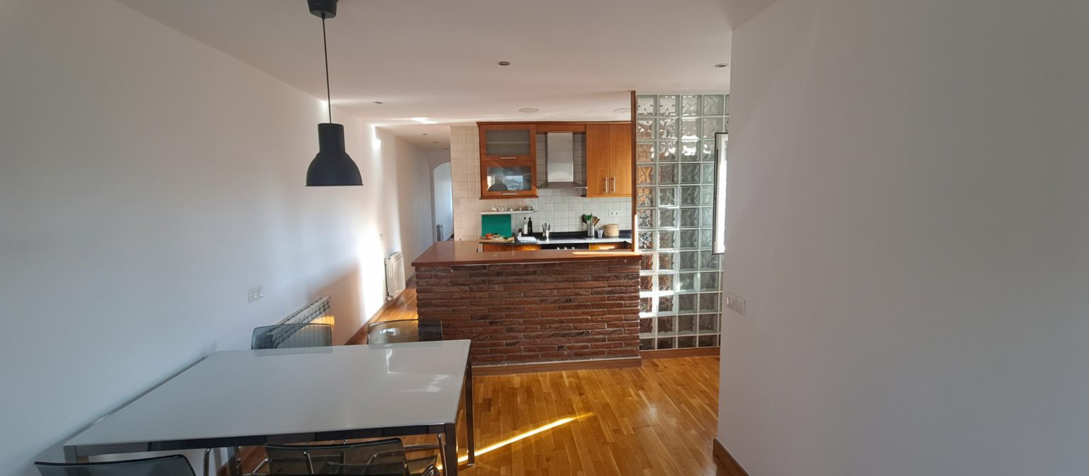Kitchen of Attic for sale in Terrassa  with Heating and Terrace