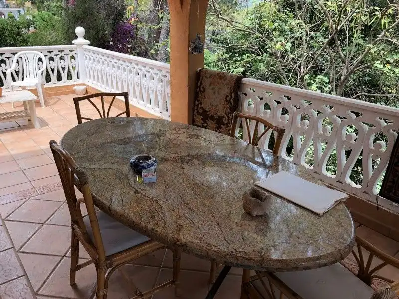 Terraza de Casa o chalet en venta en Palma de Gandia con Aire acondicionado, Jardín privado y Terraza