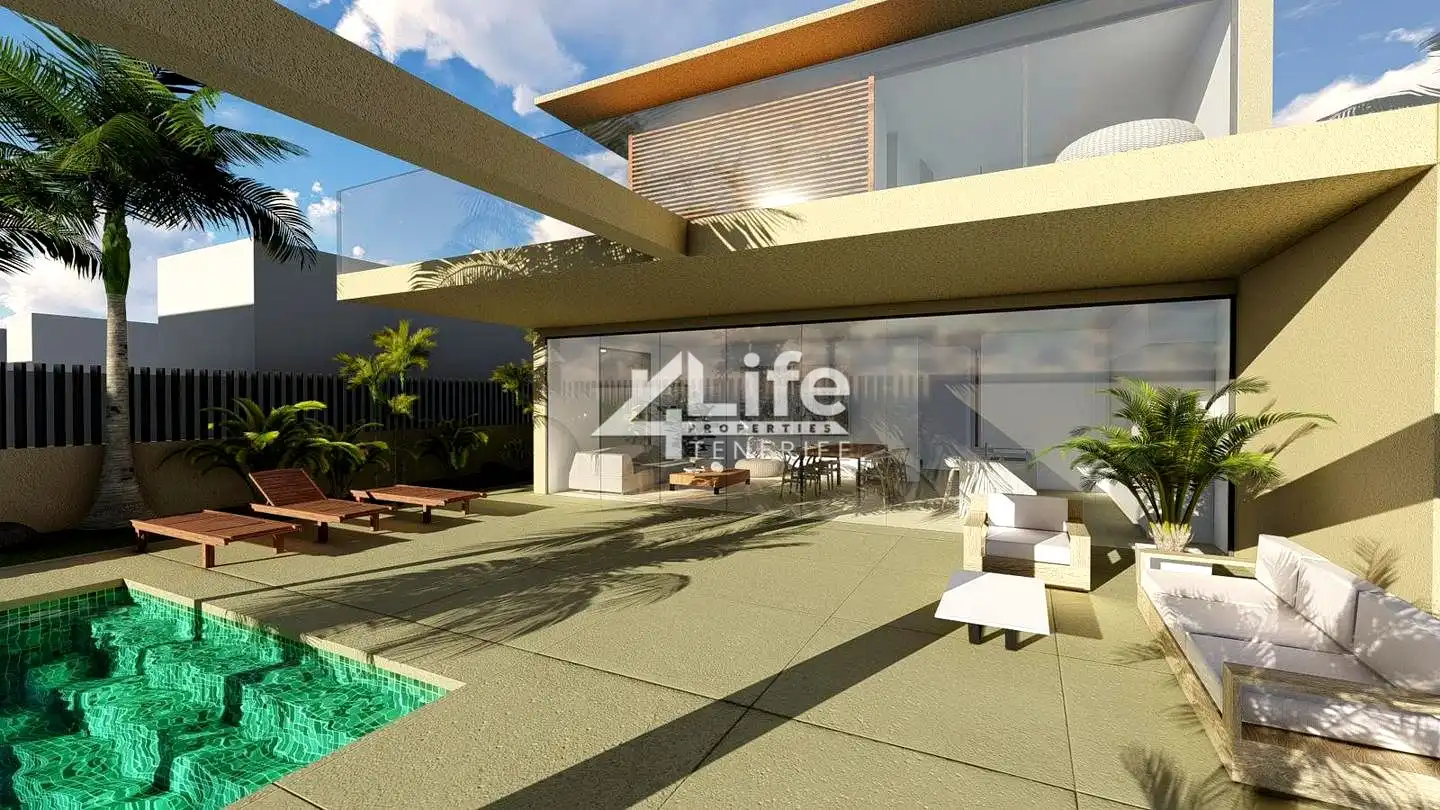 Terraza de Casa o chalet en venta en Arona con Jardín privado, Terraza y Piscina