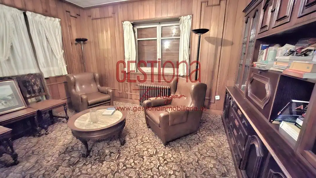 Sala de estar de Finca rústica en venta en Riotuerto con Jardín privado y Balcón