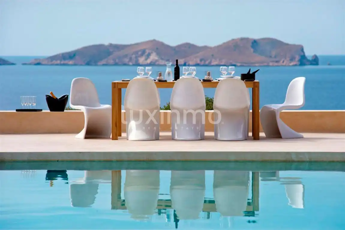 Terrasse von Erdgeschoss zum Verkauf in Eivissa mit Klimaanlage, Privatgarten und Terrasse