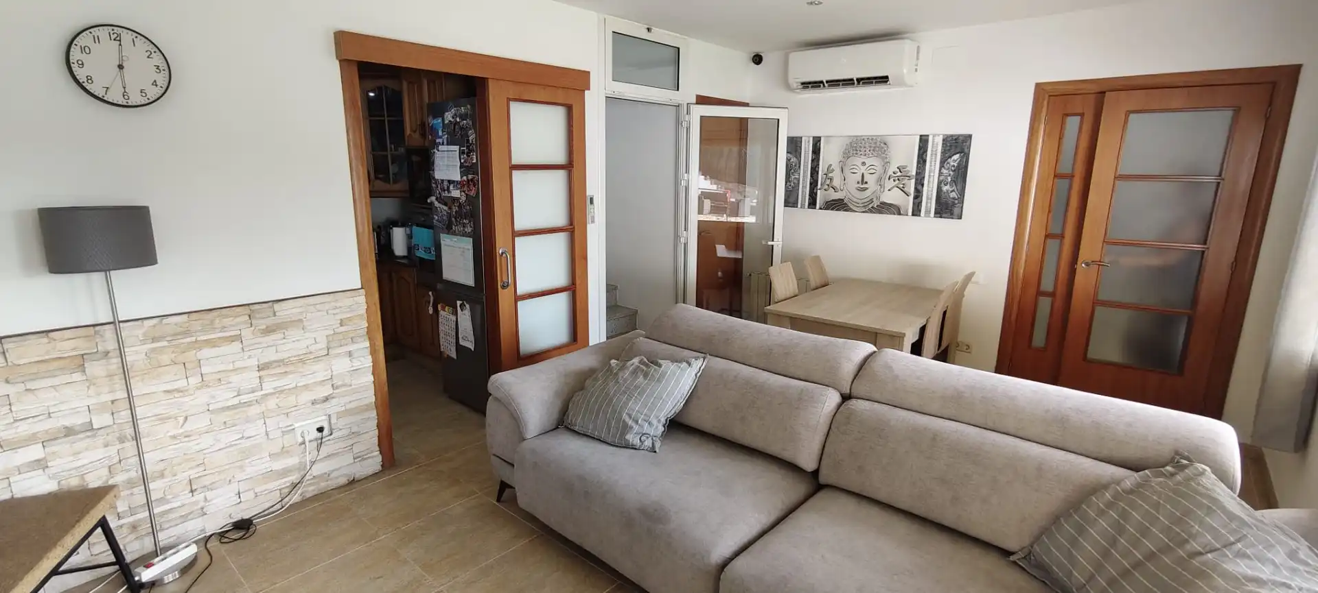 Sala d'estar de Casa o xalet en venda en Cervelló amb Aire condicionat, Calefacció i Jardí privat