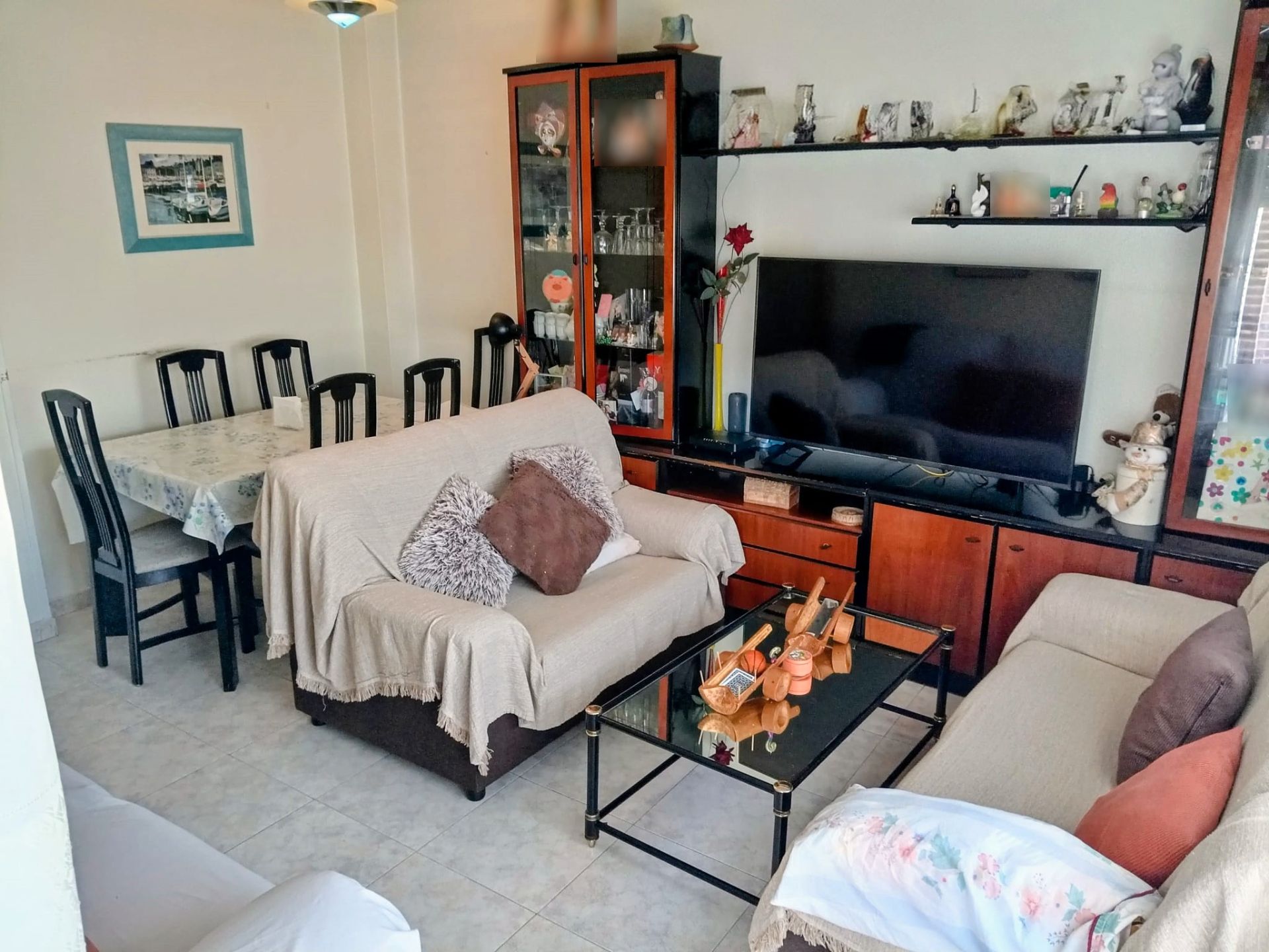 Sala d'estar de Pis en venda en  Murcia Capital amb Aire condicionat, Calefacció i Terrassa