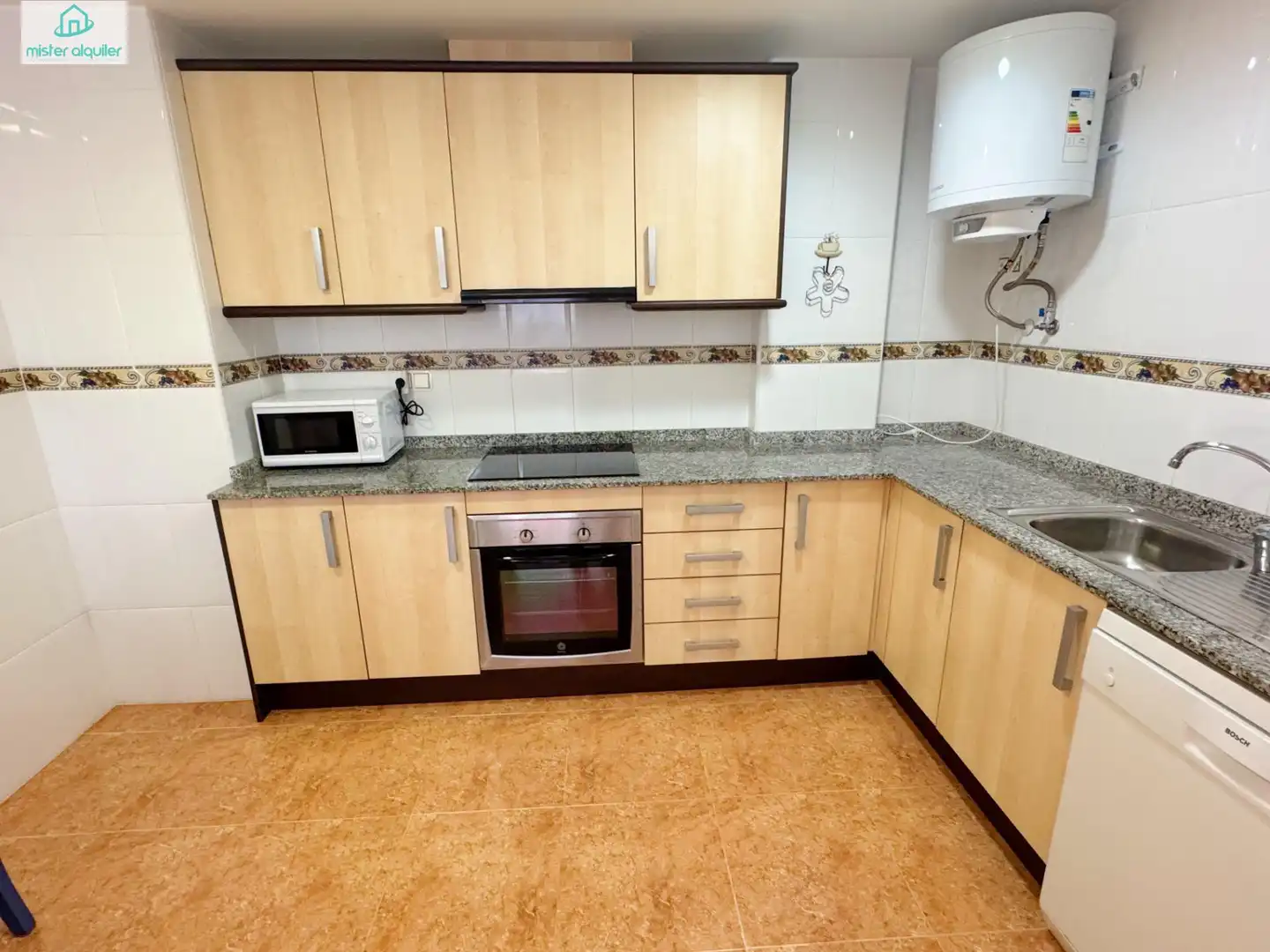 Kitchen of Apartments for rent in El Campello  with Air Conditioner, Heating and Private garden