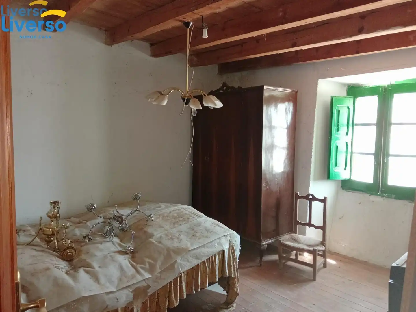 Schlafzimmer von Haus oder Chalet zum Verkauf in Bahabón de Esgueva mit Heizung und Abstellraum