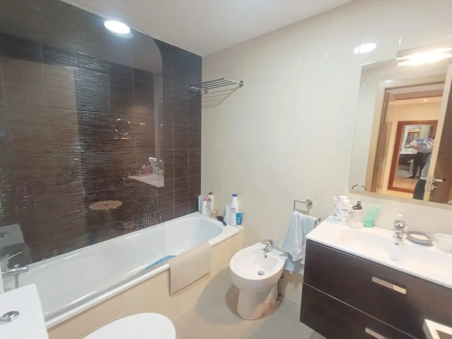 Bathroom of Flat for sale in Málaga  with Private garden, Terrace and Storage room