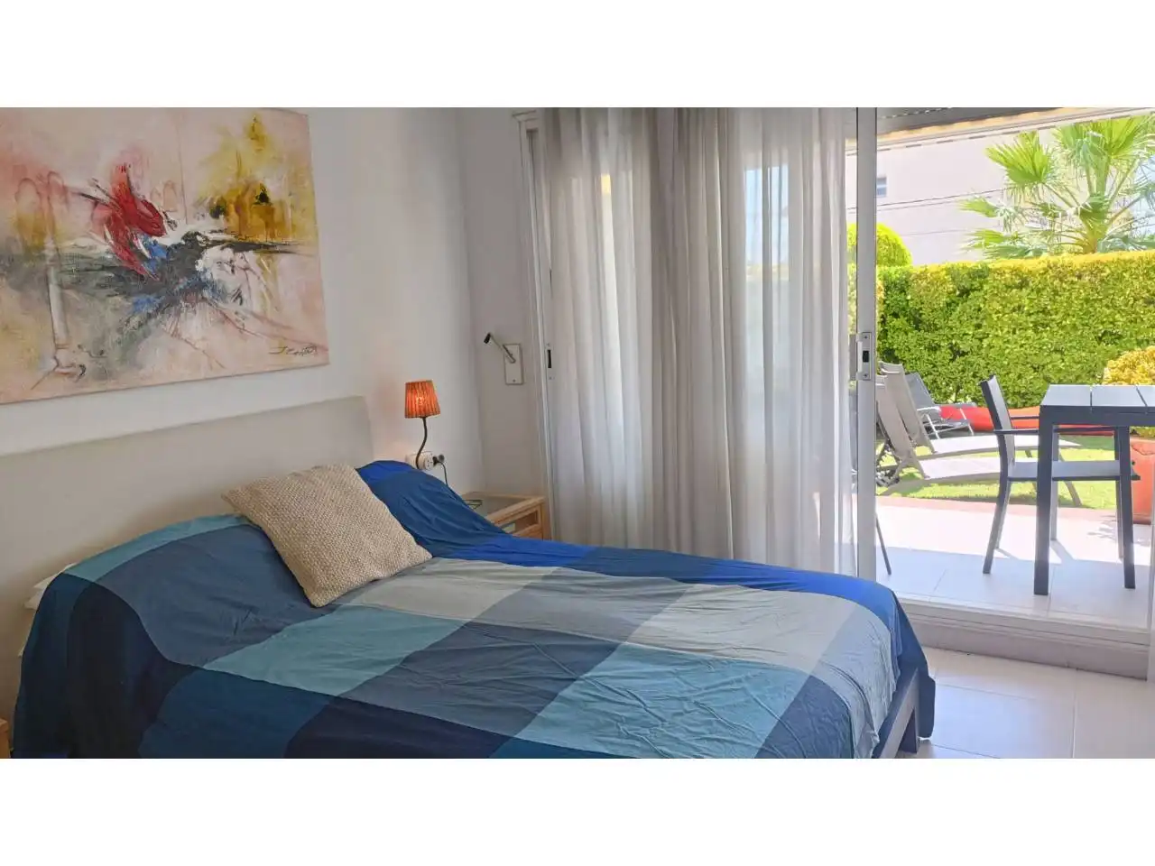 Bedroom of Flat for sale in L'Escala  with Private garden, Terrace and Furnished