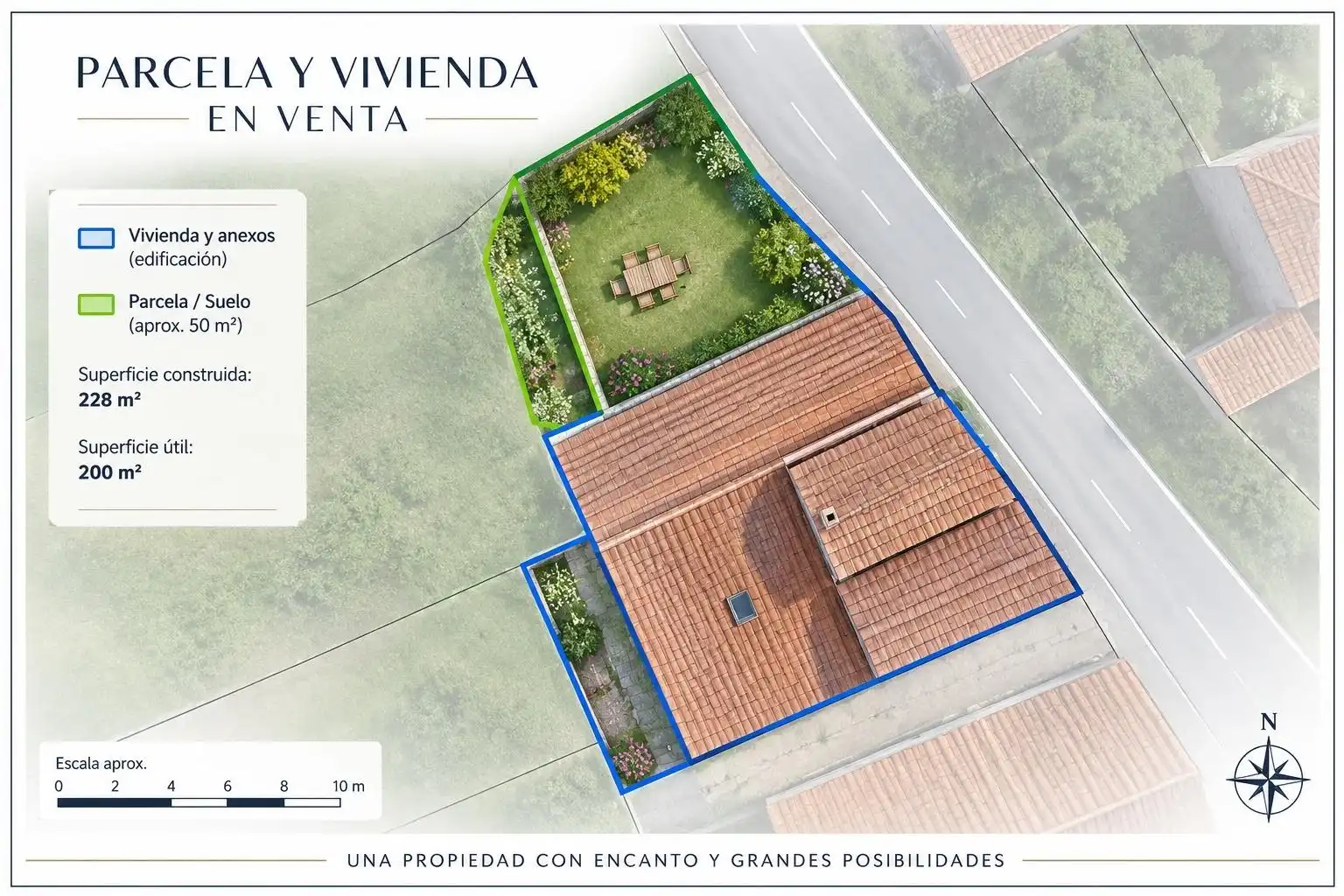 Casa adosada en venda en Cabanas amb Balcó