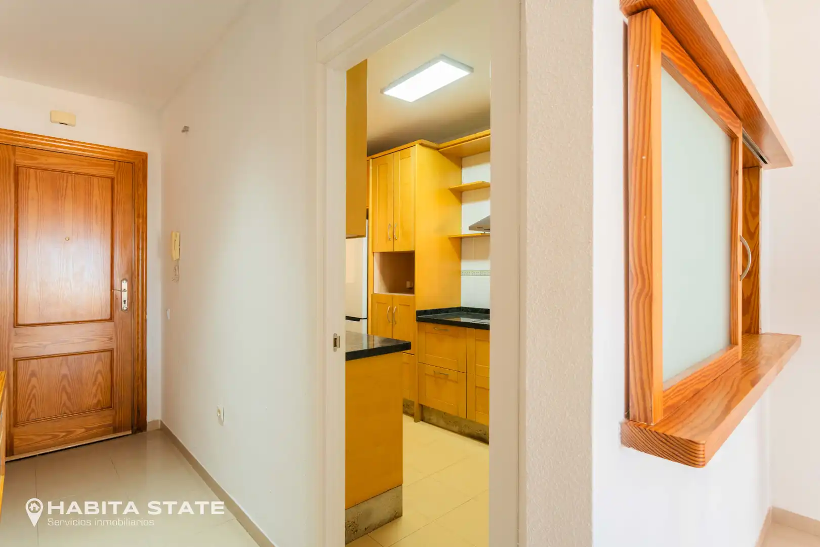 Cocina de Apartamento en venta en El Ejido con Terraza, Amueblado y Horno