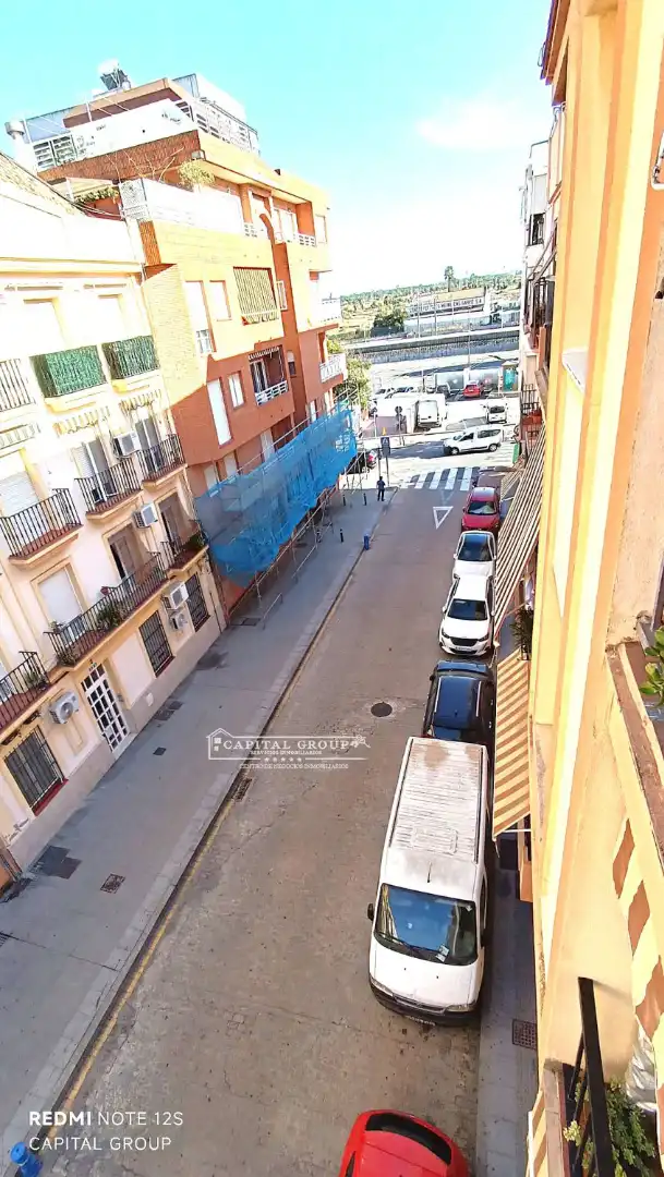 Vista exterior de Piso en venta en Huelva con Aire acondicionado, Terraza y Amueblado