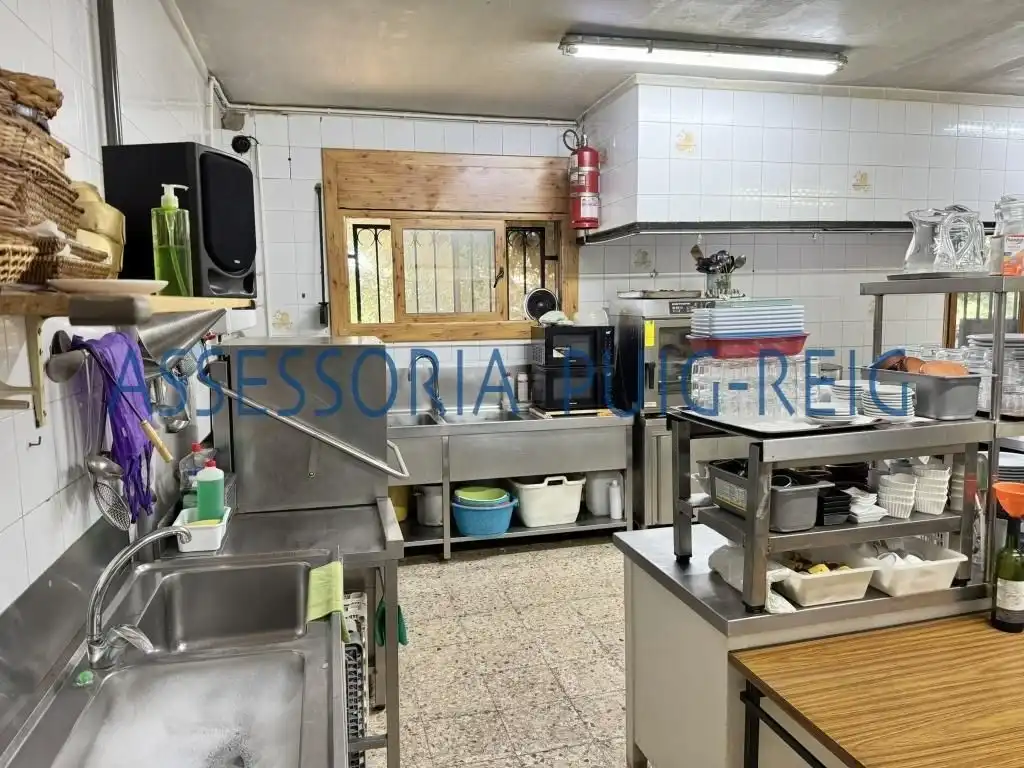 Cocina de Finca rústica en venta en L'Espunyola con Jardín privado