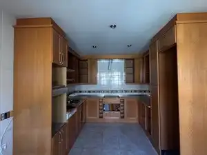 Cocina de Casa adosada en venta en Miguelturra con Jardín privado y Terraza