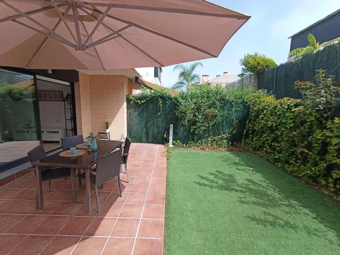 Terraza de Casa adosada en venta en Molina de Segura con Aire acondicionado, Calefacción y Jardín privado