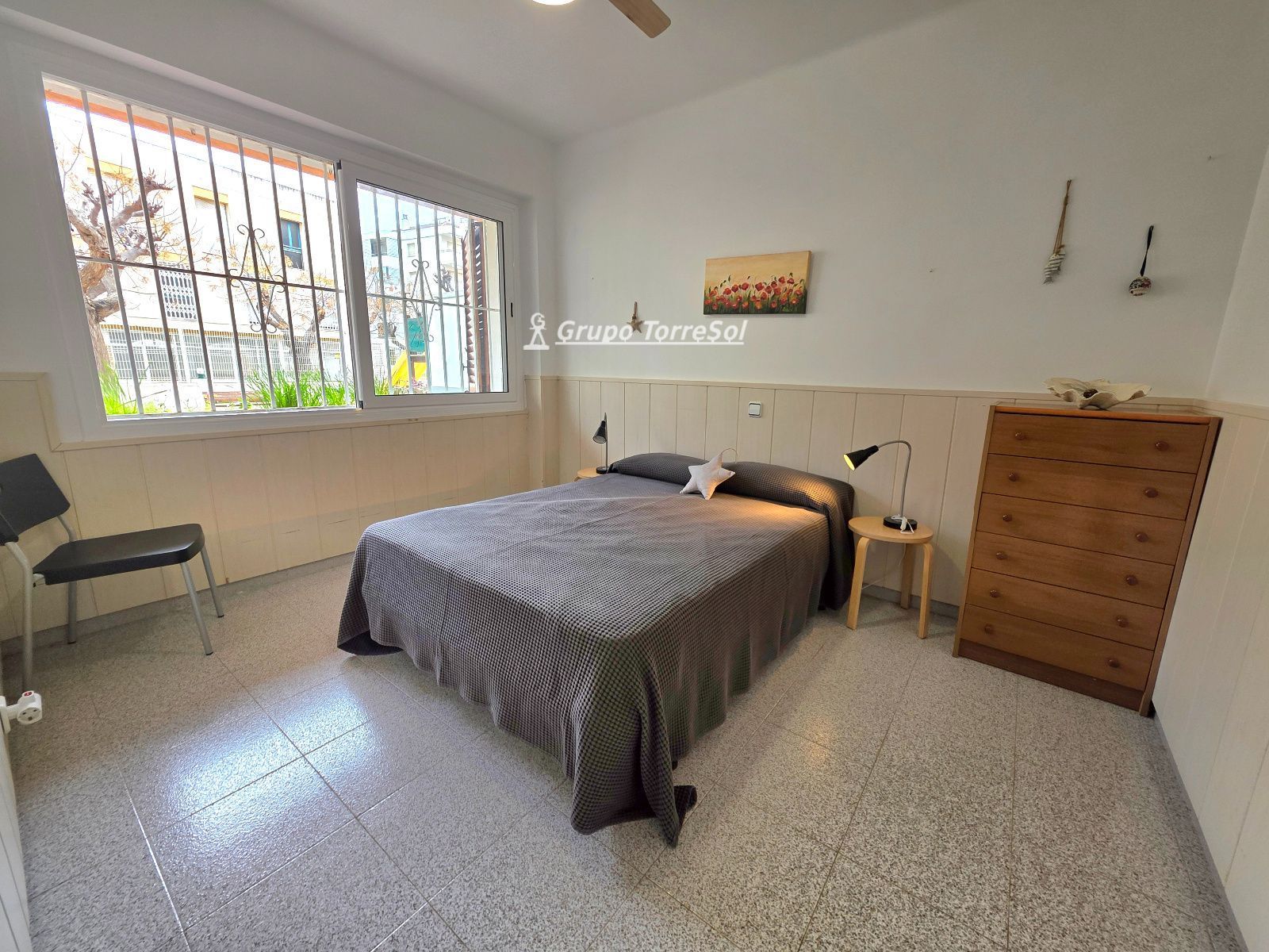Bedroom of Flat for sale in Torredembarra  with Terrace, Storage room and Furnished