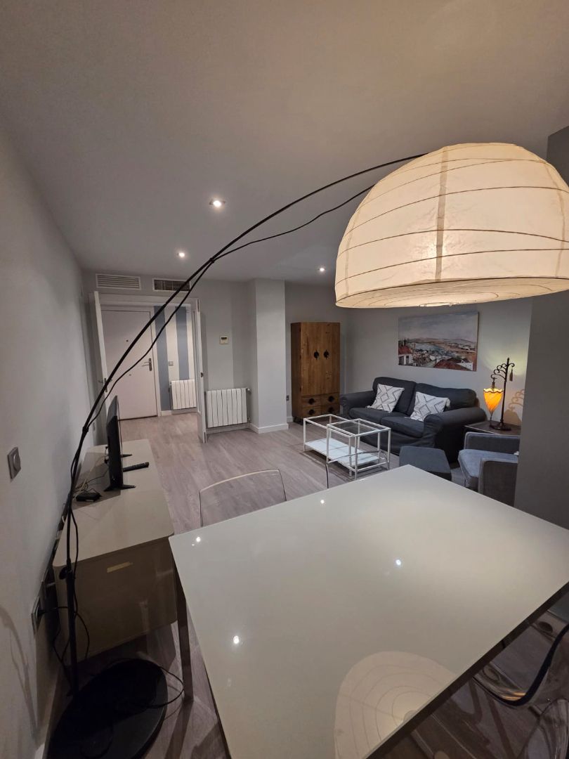 Sala d'estar de Apartament de lloguer en Badajoz Capital amb Aire condicionat, Calefacció i Parquet