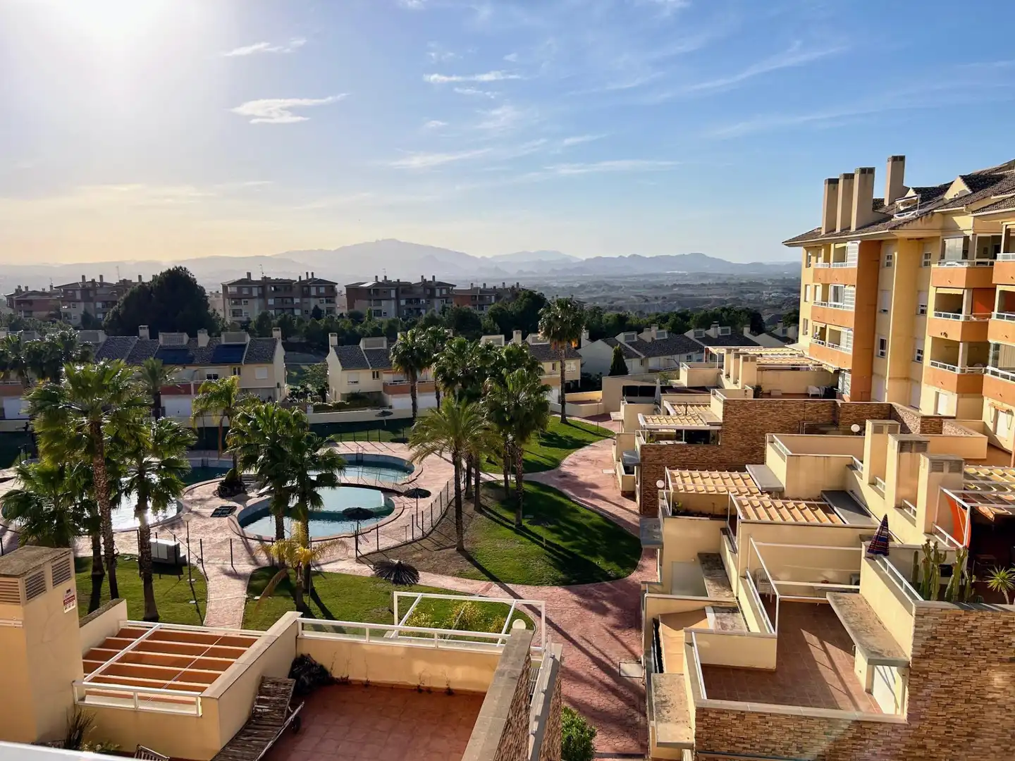 Vista exterior de Pis de lloguer en Molina de Segura amb Aire condicionat, Jardí privat i Terrassa