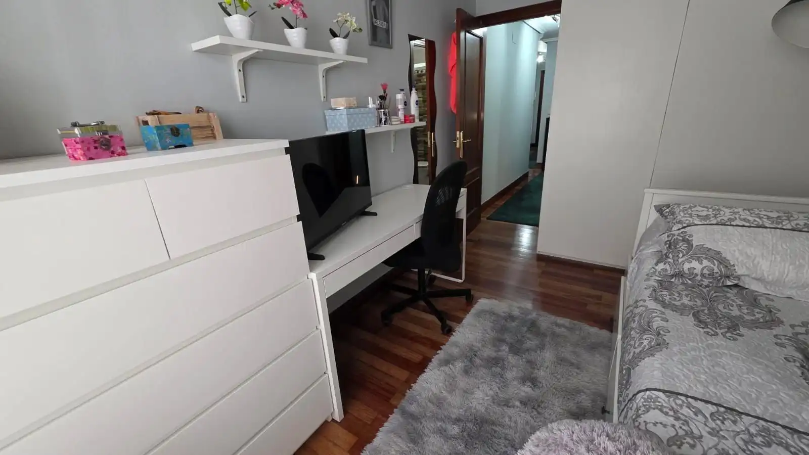 Schlafzimmer von Wohnung zum Verkauf in Castro-Urdiales mit Heizung und Möbliert