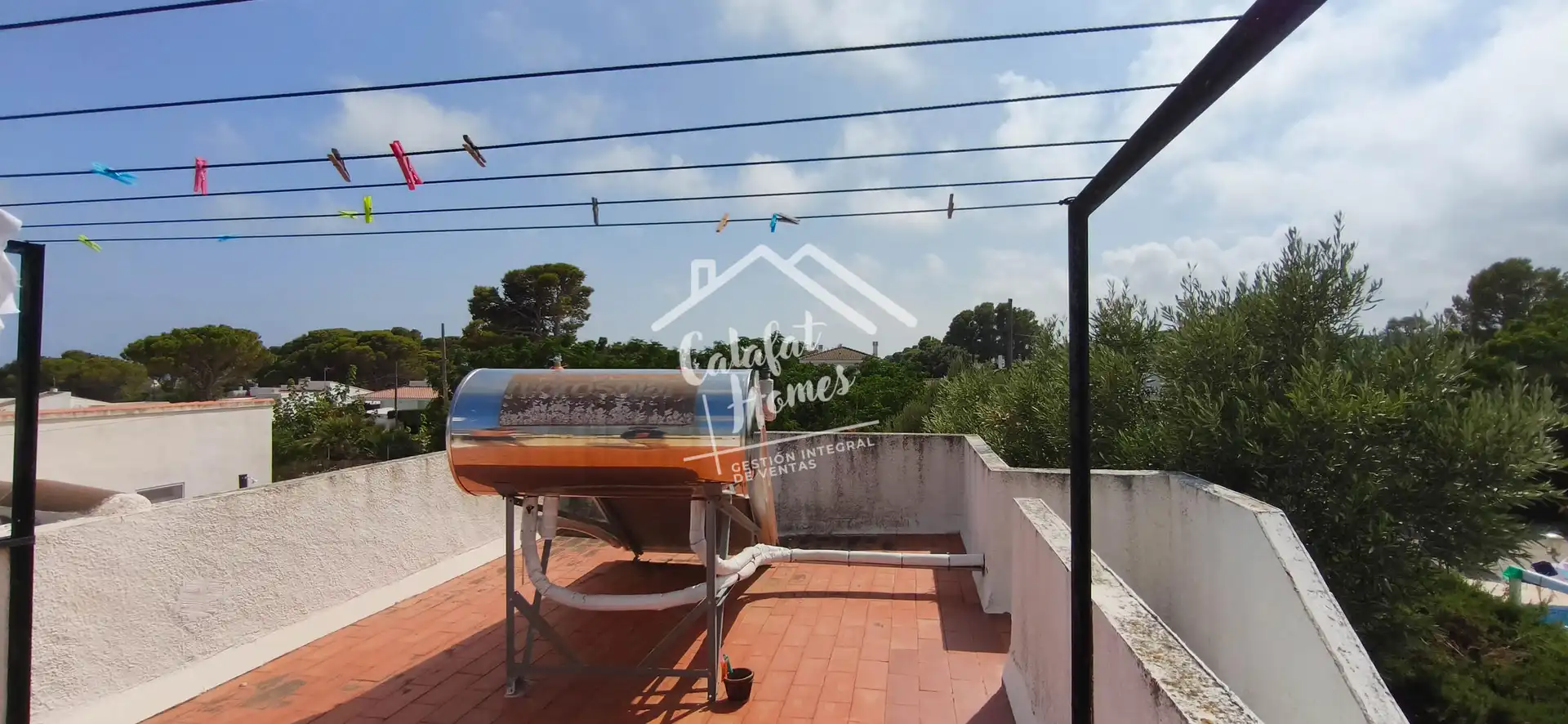 Terrassa de Casa o xalet en venda en L'Ametlla de Mar  amb Aire condicionat, Calefacció i Jardí privat