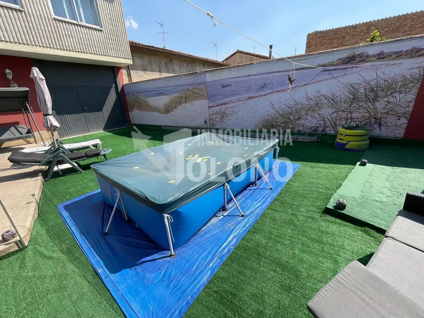 Piscina de Casa o chalet en venta en Rodezno con Calefacción, Jardín privado y Parquet
