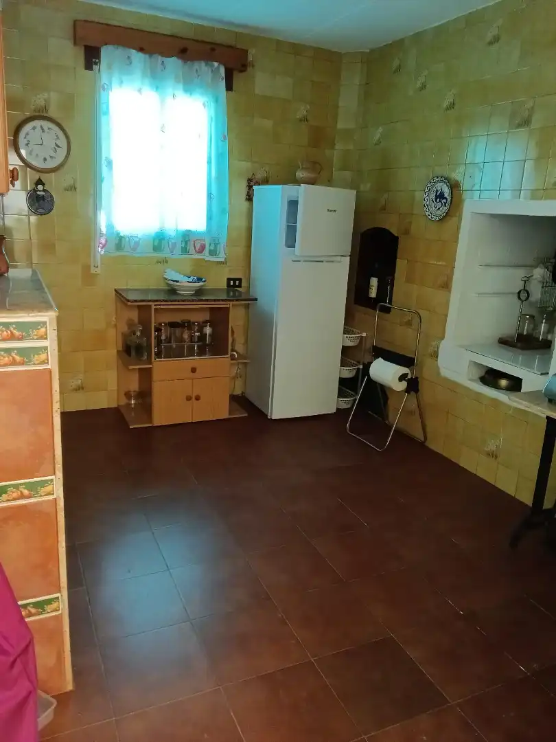 Cocina de Finca rústica en venta en Fuente Álamo de Murcia con Aire acondicionado, Jardín privado y Amueblado