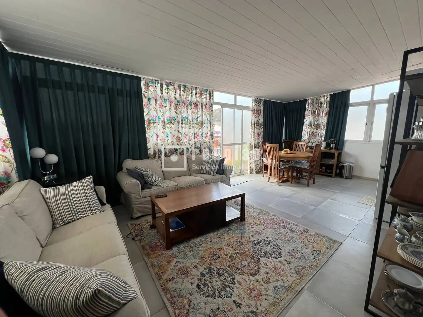 Sala de estar de Dúplex en venta en Torremolinos con Aire acondicionado, Calefacción y Terraza